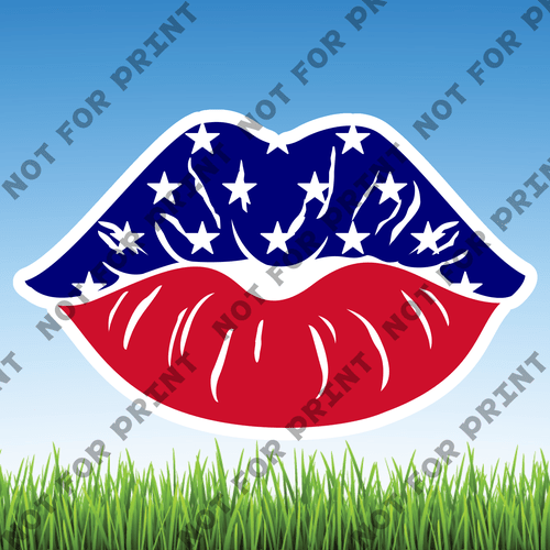 ACME Yard Cards 4th Of July Collection IV #011