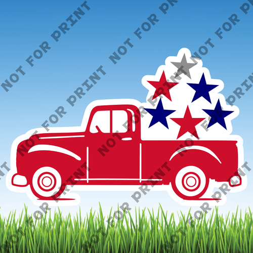 ACME Yard Cards 4th Of July Collection IV #138