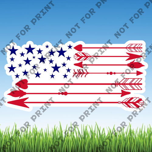 ACME Yard Cards 4th Of July Collection IV #159