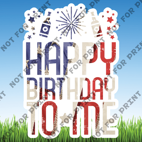 ACME Yard Cards 4th Of July Collection V #129
