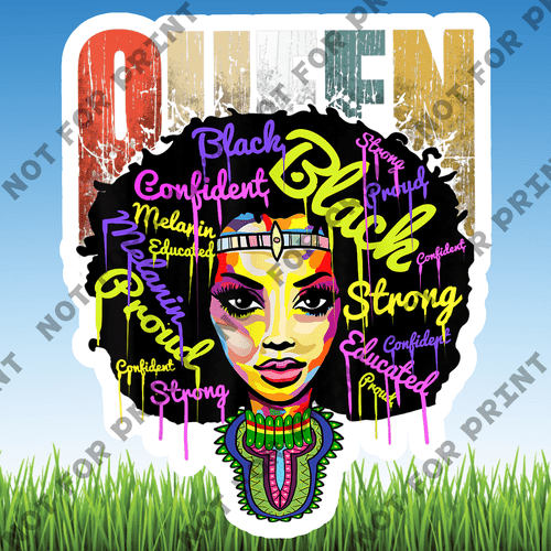ACME Yard Cards African Queen Collection #009