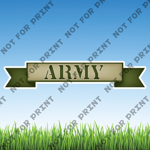 ACME Yard Cards Armed Forces Collection #027