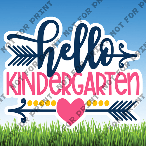 ACME Yard Cards Back To School Word Flair #032