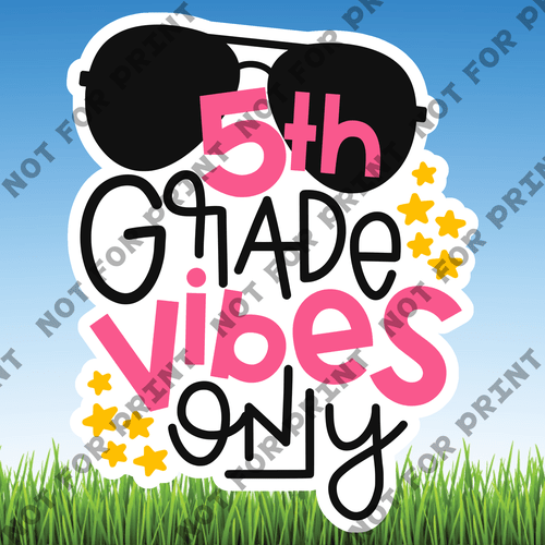 ACME Yard Cards Back To School Word Flair #070