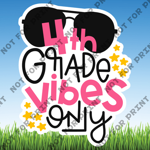 ACME Yard Cards Back To School Word Flair #072