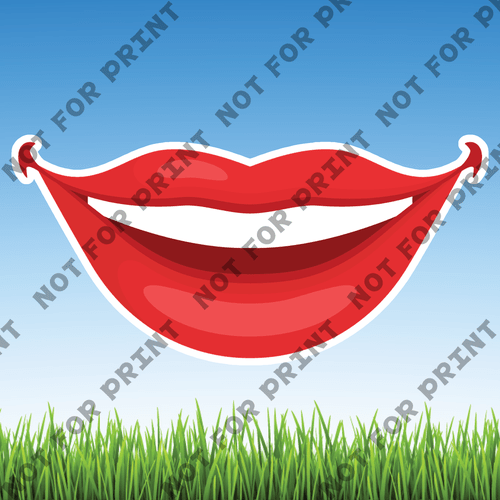 ACME Yard Cards Beautiful Lips #012