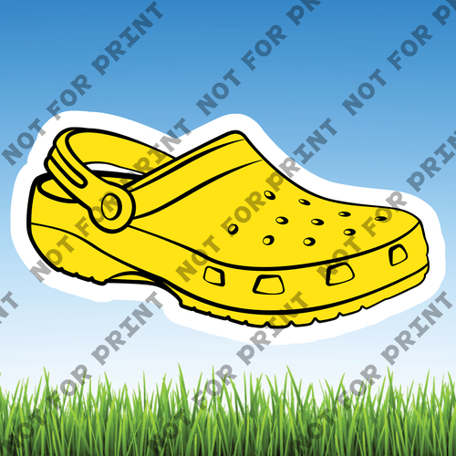 ACME Yard Cards Croc Shoes Collection #004