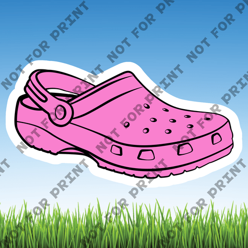 ACME Yard Cards Croc Shoes Collection #009