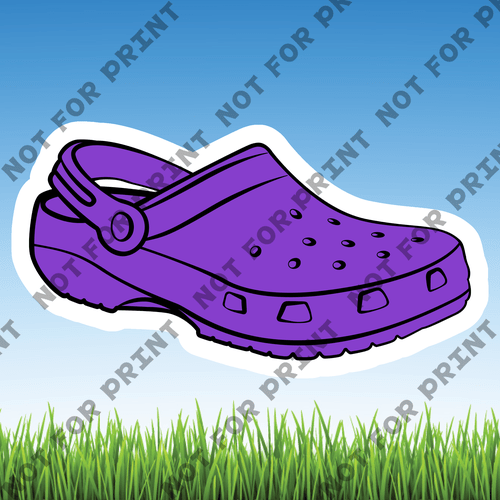 ACME Yard Cards Croc Shoes Collection #013