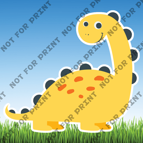 ACME Yard Cards Cute Dinosaurs Collection II #011