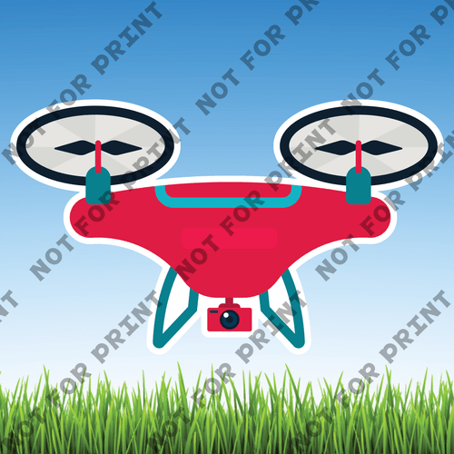 ACME Yard Cards Drones #010