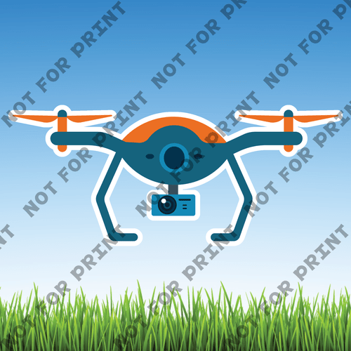 ACME Yard Cards Drones #012
