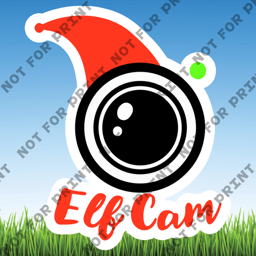 ACME Yard Cards Elf Cam #000
