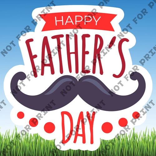 ACME Yard Cards Father's Day Word Flair #001