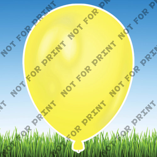 ACME Yard Cards Fiesta Balloons #022