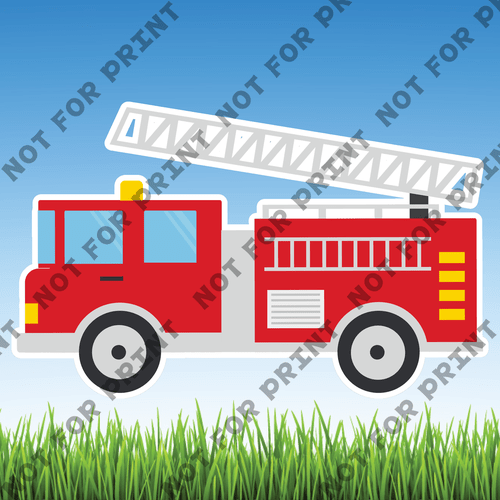 ACME Yard Cards Firefighter Collection I #010