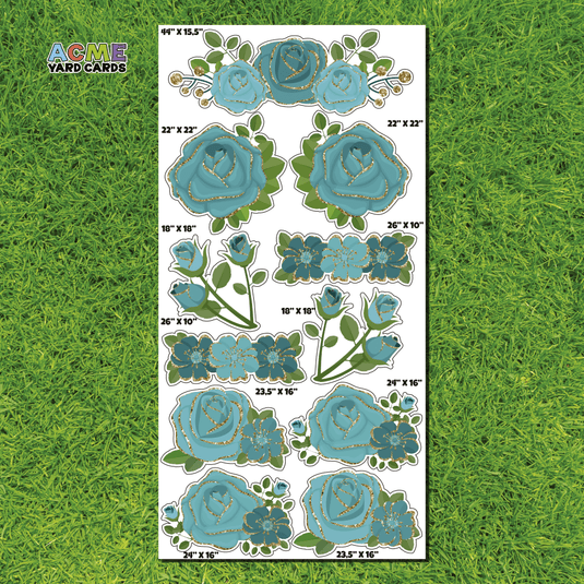 ACME Yard Cards Full Sheet - Flair – Flowers in Teal