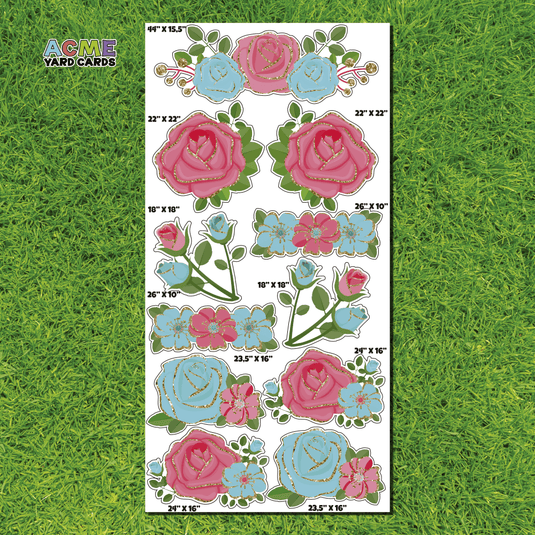 ACME Yard Cards Full Sheet - Flair – Flowers in Tik Tok Inspired
