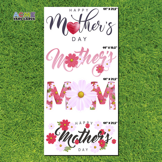 ACME Yard Cards Full Sheet - Theme – Happy Mother's Day