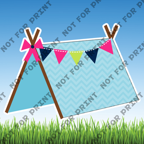 ACME Yard Cards Glamping Camping Collection #001