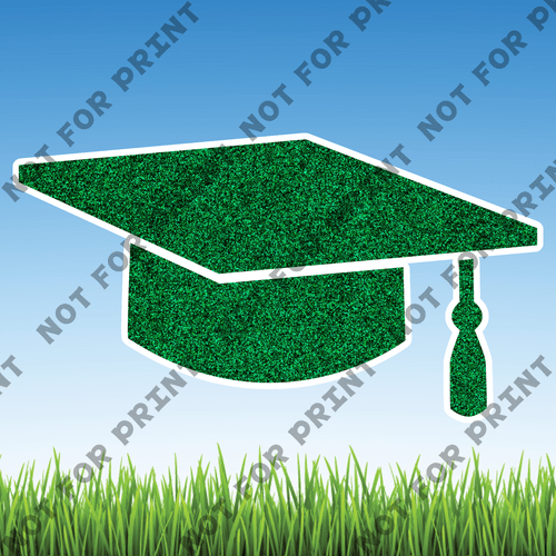 ACME Yard Cards Graduation Caps, Gowns & Diplomas #018