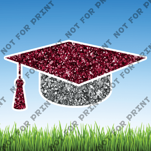 ACME Yard Cards Graduation Caps, Gowns & Diplomas #048