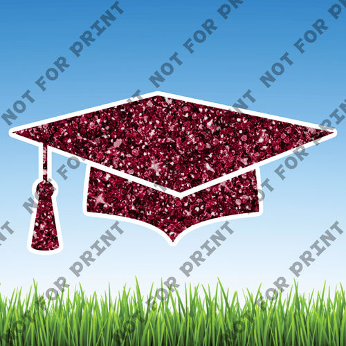 ACME Yard Cards Graduation Caps, Gowns & Diplomas #080