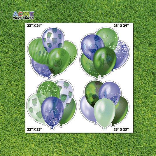 ACME Yard Cards Half Sheet - Balloons - Bundles Hulk II