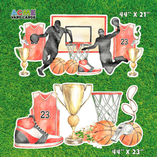 ACME Yard Cards Half Sheet - Sports - Panel - Basketball - Jordan