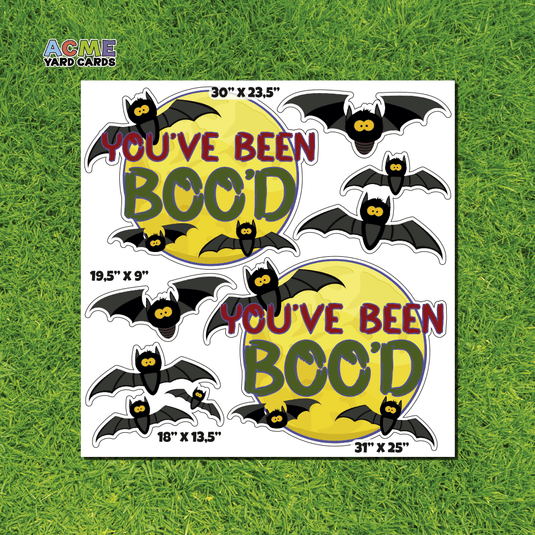 ACME Yard Cards Half Sheet - Theme – Easter You've Been Boo'd V