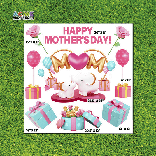 ACME Yard Cards Half Sheet - Theme – Happy Mother's Day