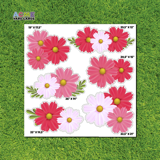 ACME Yard Cards Half Sheet - Theme – Happy Mother's Day Flowers