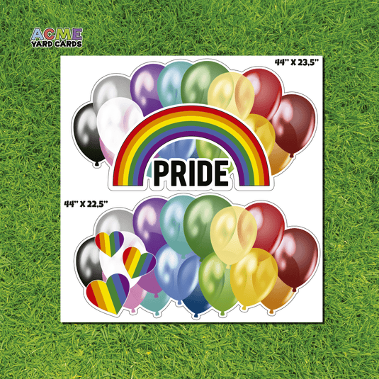 ACME Yard Cards Half Sheet - Theme - Pride III