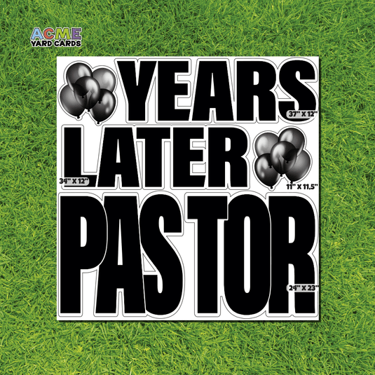 ACME Yard Cards Half Sheet - Theme – Years Later Pastor
