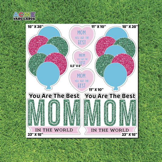 ACME Yard Cards Half Sheet - Theme - You are the best mom