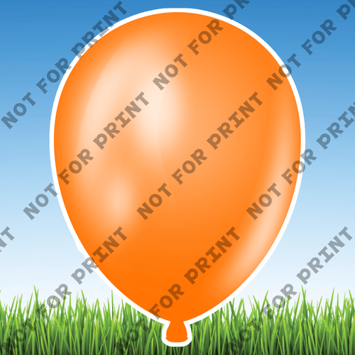 ACME Yard Cards Halloween Balloons #039
