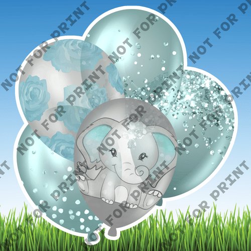ACME Yard Cards Large Baby Shower Balloon Bundles #060