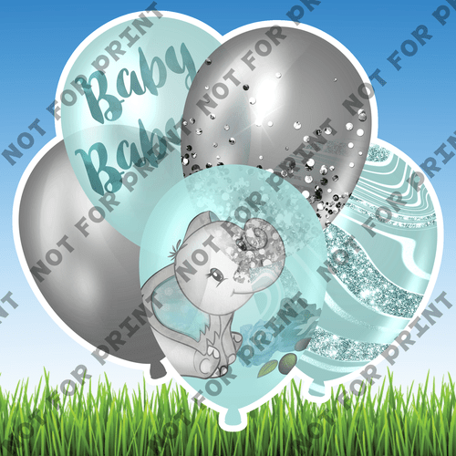 ACME Yard Cards Large Baby Shower Balloon Bundles #062