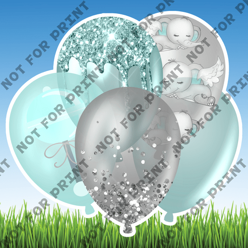 ACME Yard Cards Large Baby Shower Balloon Bundles #063