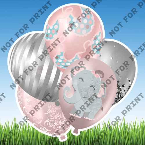 ACME Yard Cards Large Baby Shower Balloon Bundles #069