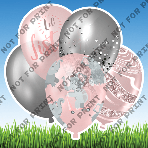 ACME Yard Cards Large Baby Shower Balloon Bundles #070