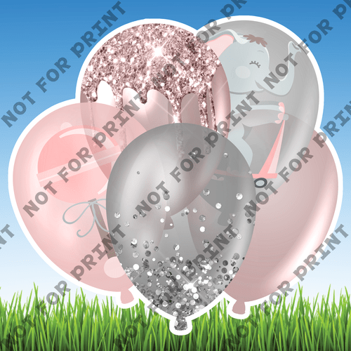 ACME Yard Cards Large Baby Shower Balloon Bundles #071