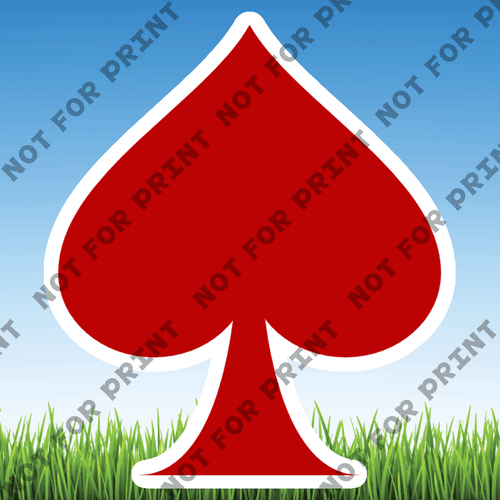 ACME Yard Cards Large Casino Night/Poker #036