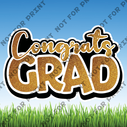 ACME Yard Cards Large Congrats Grad #002