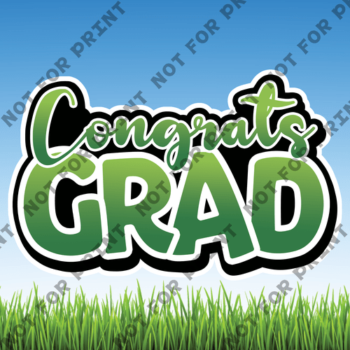 ACME Yard Cards Large Congrats Grad #005