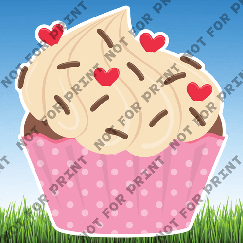 ACME Yard Cards Large Cupcakes #003