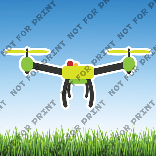 ACME Yard Cards Large Drones #003