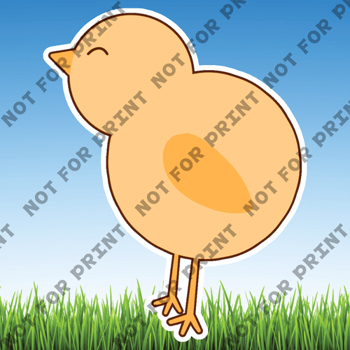 ACME Yard Cards Large Easter Chicks #007