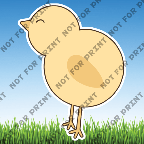 ACME Yard Cards Large Easter Chicks #017