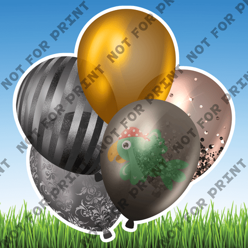 ACME Yard Cards Large Fantasy Balloon Bundles #031
